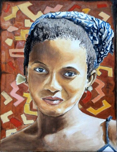 Painting titled "NéNé" by Patrick Noly, Original Artwork