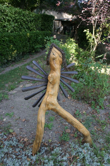 Sculpture intitulée "Margotte" par Patrick Puechavy, Œuvre d'art originale