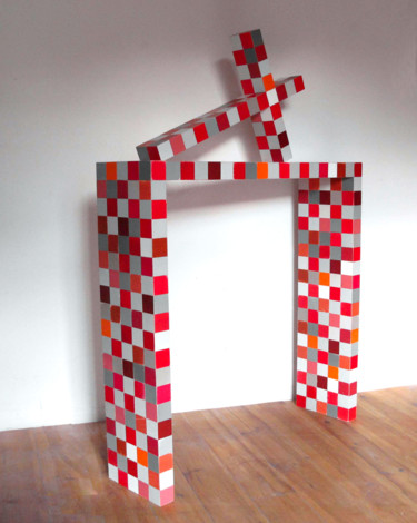 Sculpture titled "autel" by Shub, Original Artwork