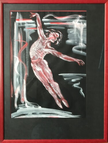 Peinture intitulée "Danseur étoile 2" par Patrick Tubaro, Œuvre d'art originale, Acrylique