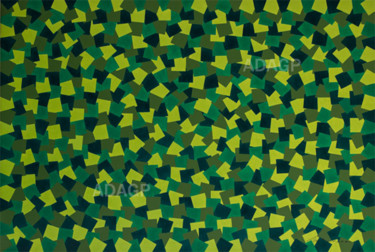 Peinture intitulée "Amazonia (droit : A…" par Patrick Cabin, Œuvre d'art originale, Huile