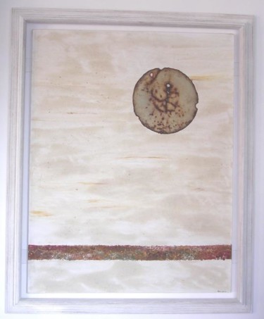 Peinture intitulée "la 13ème lune" par Patrick.Clerc, Œuvre d'art originale