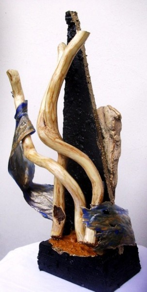 Sculpture titled "ORISHA 2 BIS" by Patrick.Clerc, Original Artwork