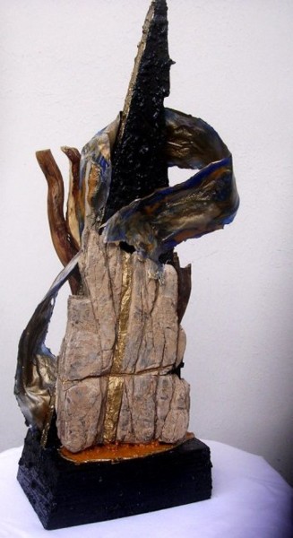 Sculpture intitulée "ORISHA 3" par Patrick.Clerc, Œuvre d'art originale