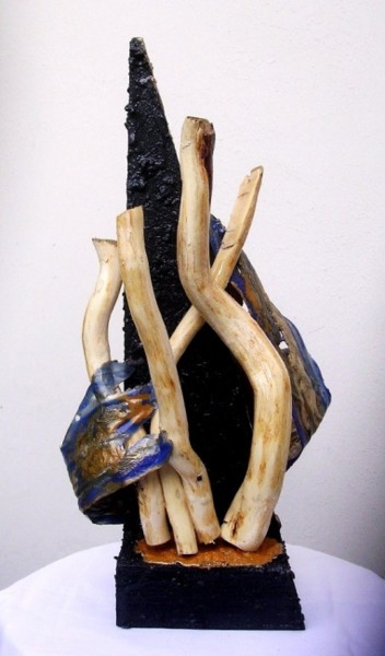Sculpture intitulée "ORISHA 4 BIS" par Patrick.Clerc, Œuvre d'art originale