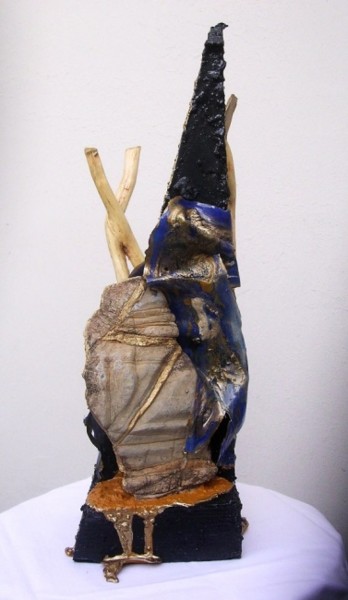 Sculpture titled "ORISHA 5" by Patrick.Clerc, Original Artwork