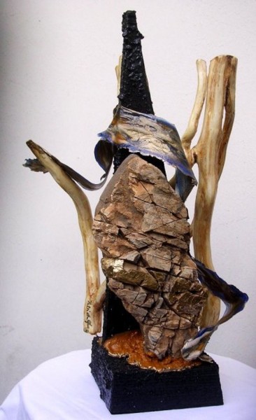 Sculpture intitulée "ORISHA 8" par Patrick.Clerc, Œuvre d'art originale