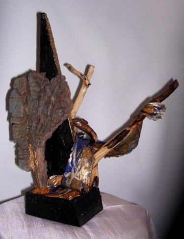 Sculpture intitulée "ORISHA 12" par Patrick.Clerc, Œuvre d'art originale