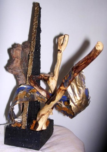 Sculpture titled "ORISHA 12 BIS" by Patrick.Clerc, Original Artwork