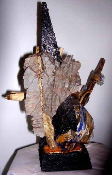 Sculpture titled "ORISHA 12 TER" by Patrick.Clerc, Original Artwork
