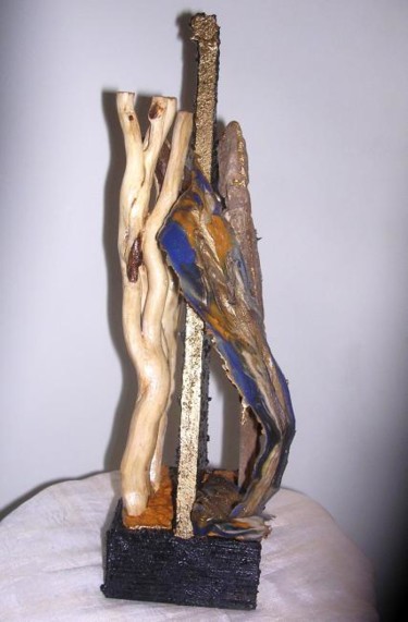 Sculpture titled "ORISHA 14 BIS" by Patrick.Clerc, Original Artwork