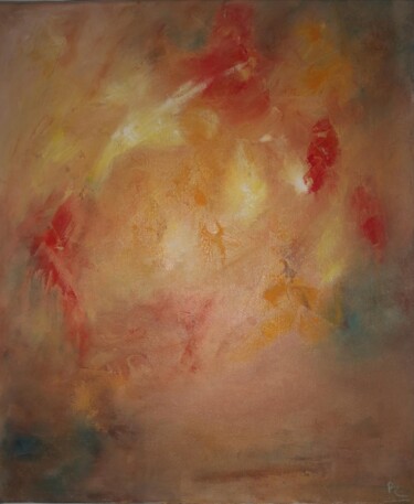 Peinture intitulée "Eclarouge" par Patrick Couvreur, Œuvre d'art originale, Huile
