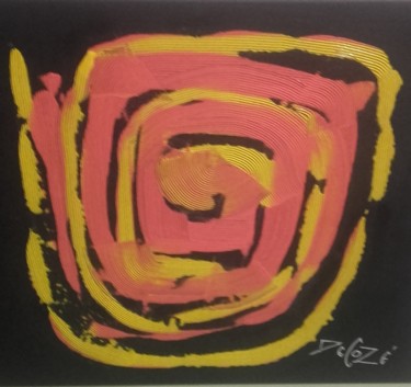 Peinture intitulée "spirale" par Decozé Artiste Peintre, Œuvre d'art originale, Acrylique