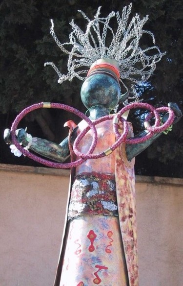 Sculpture intitulée "Samia" par Patrick Dupont, Œuvre d'art originale