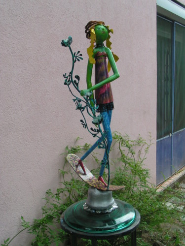 Sculpture intitulée "Camille" par Patrick Dupont, Œuvre d'art originale