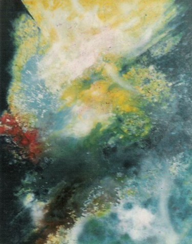 Painting titled "LIGHT KISS" by Debri, Original Artwork