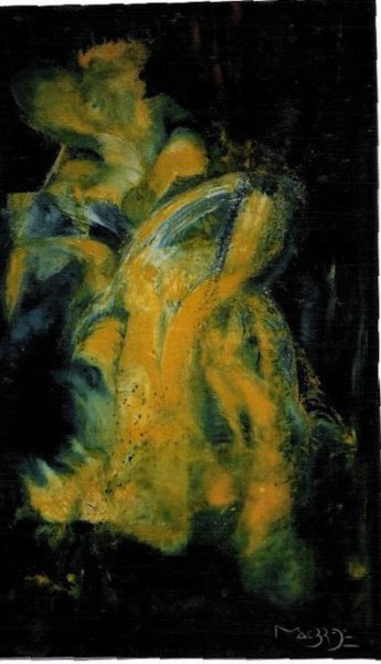 Peinture intitulée "LIGHT MOVE" par Debri, Œuvre d'art originale