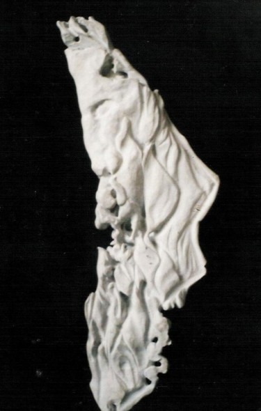 Sculpture titled "PIERRE SÊCHE" by Debri, Original Artwork