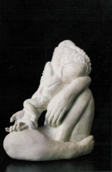 Sculpture intitulée "PIERRE DE TAVEL" par Debri, Œuvre d'art originale