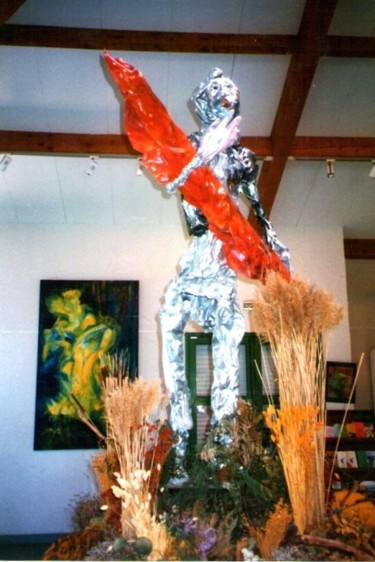 Sculpture titled "Gallician 1 -" by Debri, Original Artwork, Mixed Media