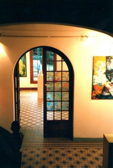 Peinture intitulée "Expo " Le Cottage" 1" par Debri, Œuvre d'art originale, Huile
