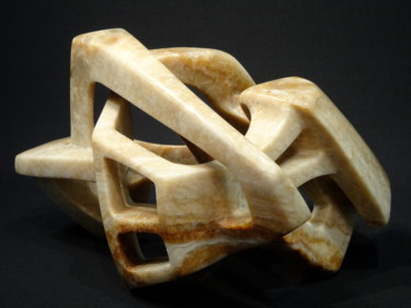 Sculpture titled "ZENOX" by Patrick Guino, Original Artwork, Stone
