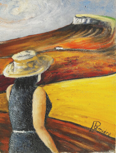 Peinture intitulée "Regard en provence" par Patrick Lemiere, Œuvre d'art originale, Huile