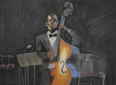 Peinture intitulée "Jazz" par Patrick Mahieu, Œuvre d'art originale, Huile