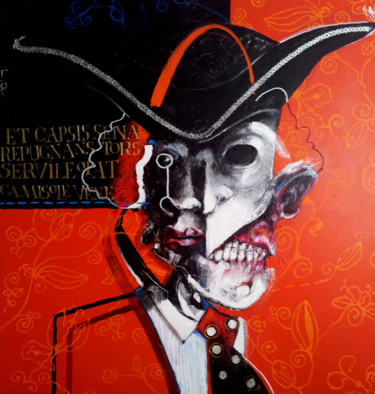 Peinture intitulée "EX BAUTA 2011 LA CO…" par Patrick Santus, Œuvre d'art originale, Acrylique