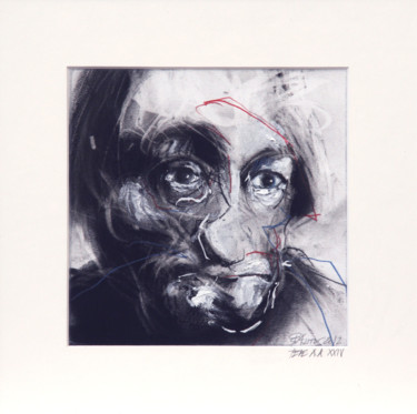 Dessin intitulée "ARTAUD ANTONIN VARI…" par Patrick Santus, Œuvre d'art originale, Graphite