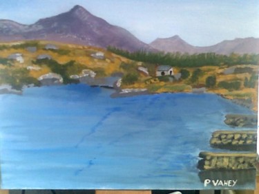 Painting titled "Ballinahinch River,…" by Patrick Vahey, Original Artwork