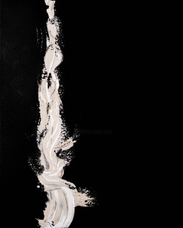 Картина под названием "CONSIDERATION — 3 o…" - Patrizia Salles, Подлинное произведение искусства, Акрил Установлен на Деревя…