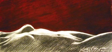 Painting titled "Reclined" by David Patterson, Original Artwork, Oil