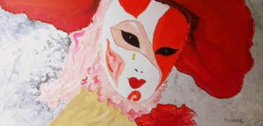 Painting titled "carnaval.jpg" by Patty Wagner, Original Artwork, Acrylic