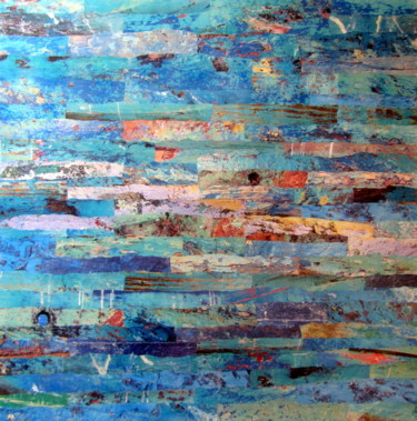 Collages intitulée "Lumières" par Patrick Haentzler, Œuvre d'art originale, Collages