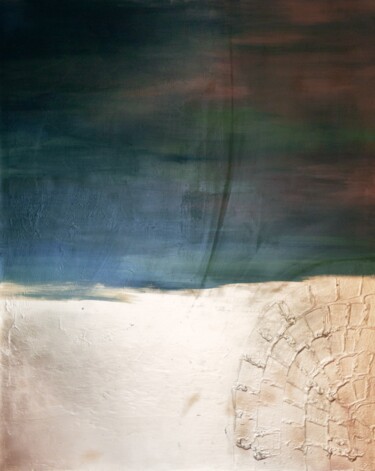 Malarstwo zatytułowany „Untitled [Lima #01]” autorstwa Pau Escat, Oryginalna praca, Akryl Zamontowany na Drewniana rama noszy