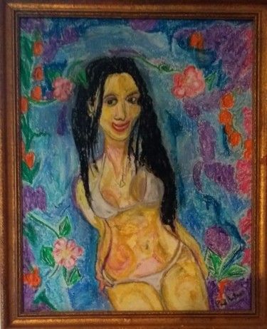 Painting titled "Claudia" by Paul Antwis, Original Artwork