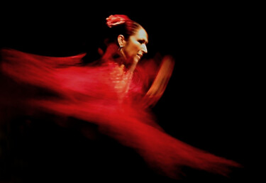 摄影 标题为“Flamenco Dancer” 由Paul Berriff, 原创艺术品, 数码摄影