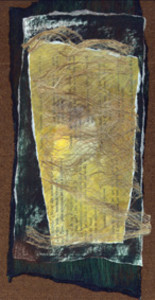 Peinture intitulée "reflexion sur l'arb…" par Paul Bulot, Œuvre d'art originale