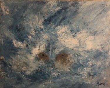 Painting titled "Réminiscence" by Paul Colombani, Original Artwork, Acrylic