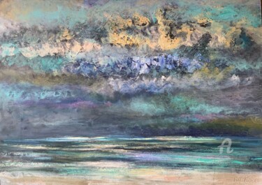 Painting titled "Storm is coming" by Paul Dirkse, Original Artwork, Oil