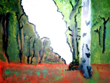 Schilderij getiteld "Impressionisme 6" door Paul-Éric Langevin, Origineel Kunstwerk, Olie