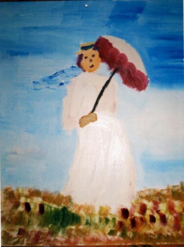 Painting titled "Impressionisme 7" by Paul-Éric Langevin, Original Artwork, Oil