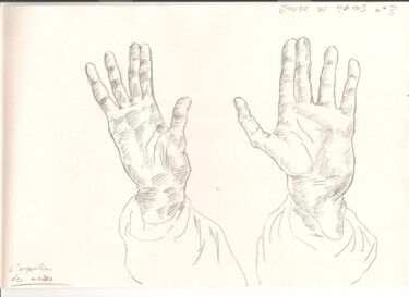 Drawing titled "Croquis 3" by Paul-Éric Langevin, Original Artwork