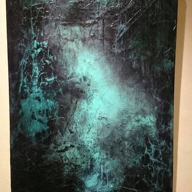 Peinture intitulée "Abysse" par Paul Goujat, Œuvre d'art originale, Acrylique