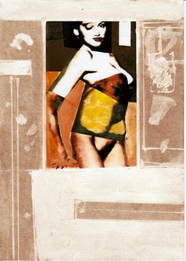 Collages titled "Sans titre" by Paul Laurenzi, Original Artwork, Acrylic