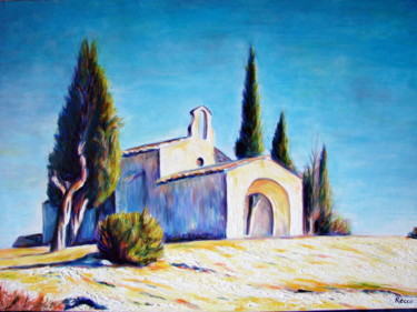 Картина под названием "Saint-sixte-Provence" - Paul-Louis Recco, Подлинное произведение искусства, Масло