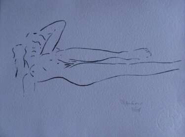 Gravures & estampes intitulée "Sérigraphie n° 20" par Paul Maulpoix, Œuvre d'art originale, Sérigraphie
