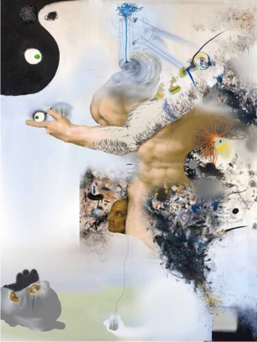 Arts numériques intitulée "S. Pete" par Paul Minotto, Œuvre d'art originale, Peinture numérique