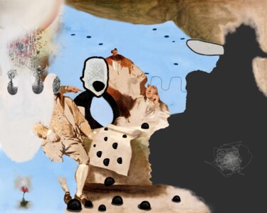 Arts numériques intitulée "Unfinished Treaty o…" par Paul Minotto, Œuvre d'art originale, Collage numérique